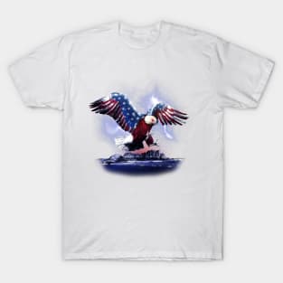 Cyborg Eagle T-Shirt